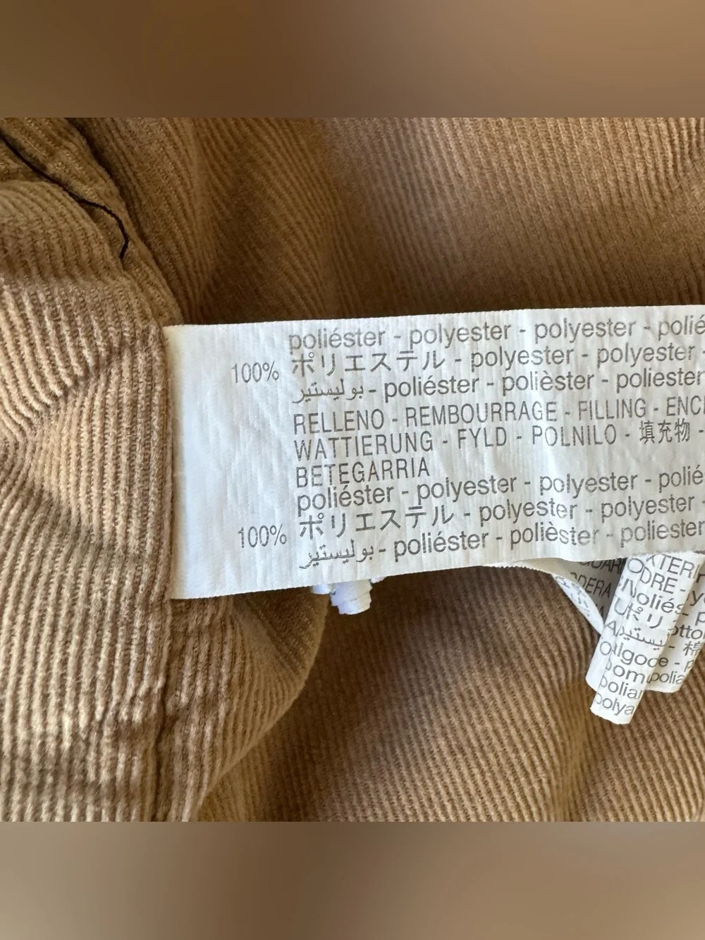 Zara Baby Boy Outwear Double Breasted Hooded Jacket 12-18M Outdoor Minimalist